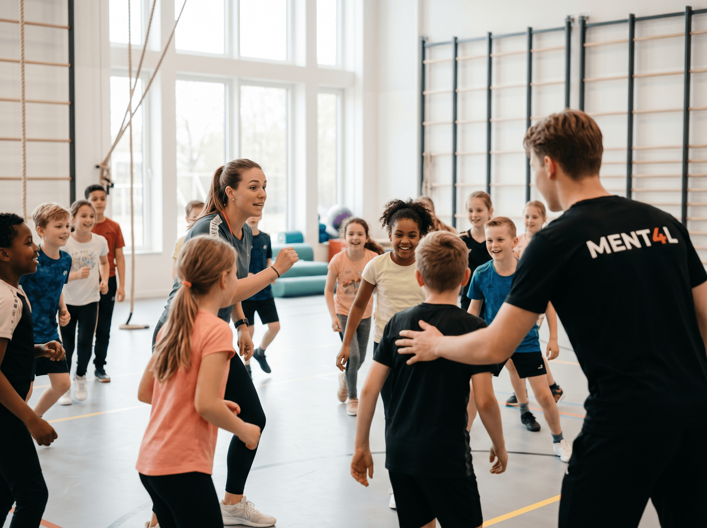 Kinderen tijdens Sport & beweging