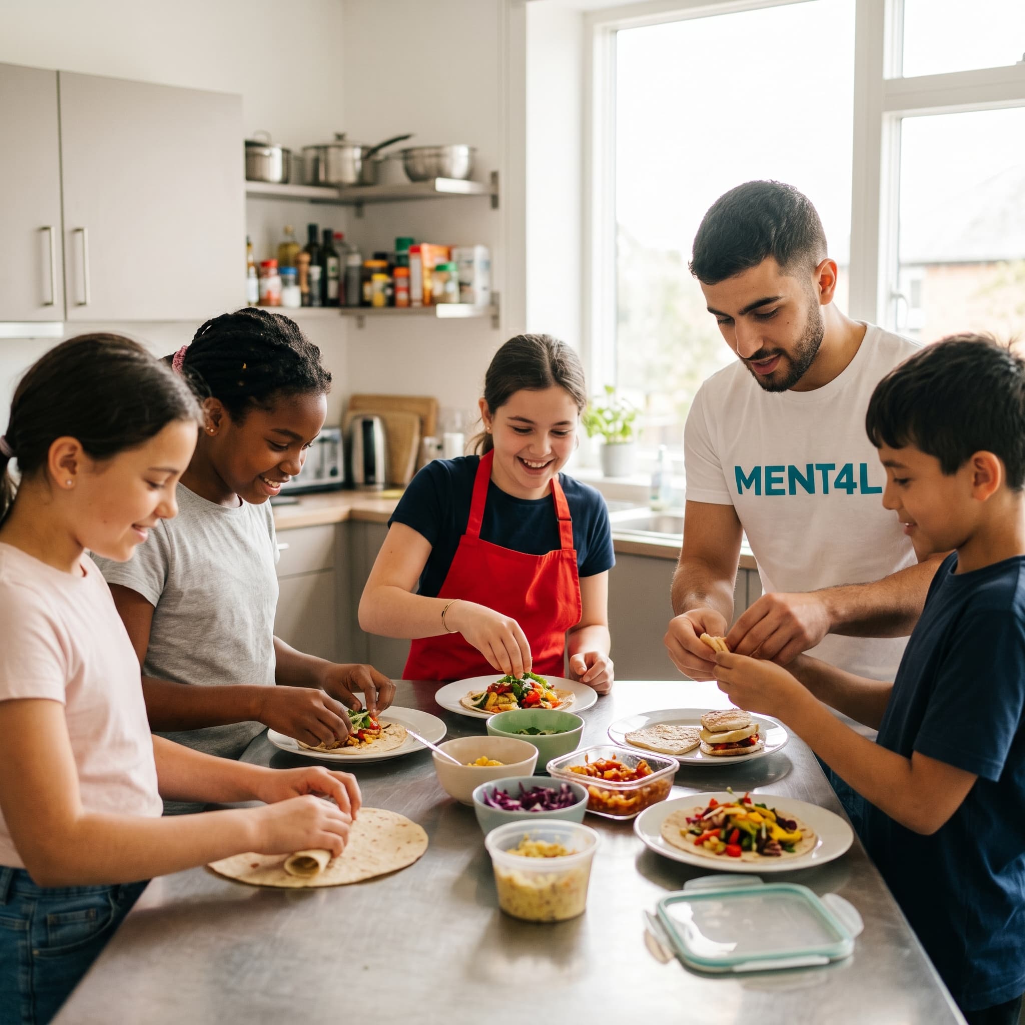 Kinderen tijdens Snacks & streetfood